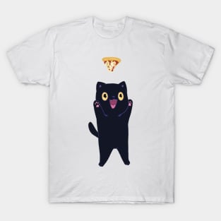 pizza cat illustration T-Shirt